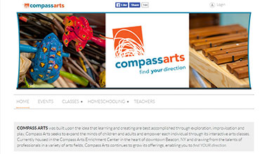 Compass Arts website