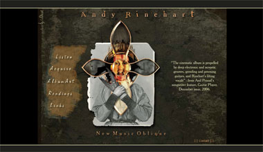 Andy Rinehart music website