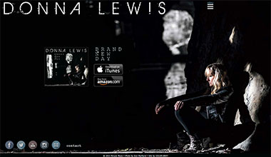 Donna Lewis website